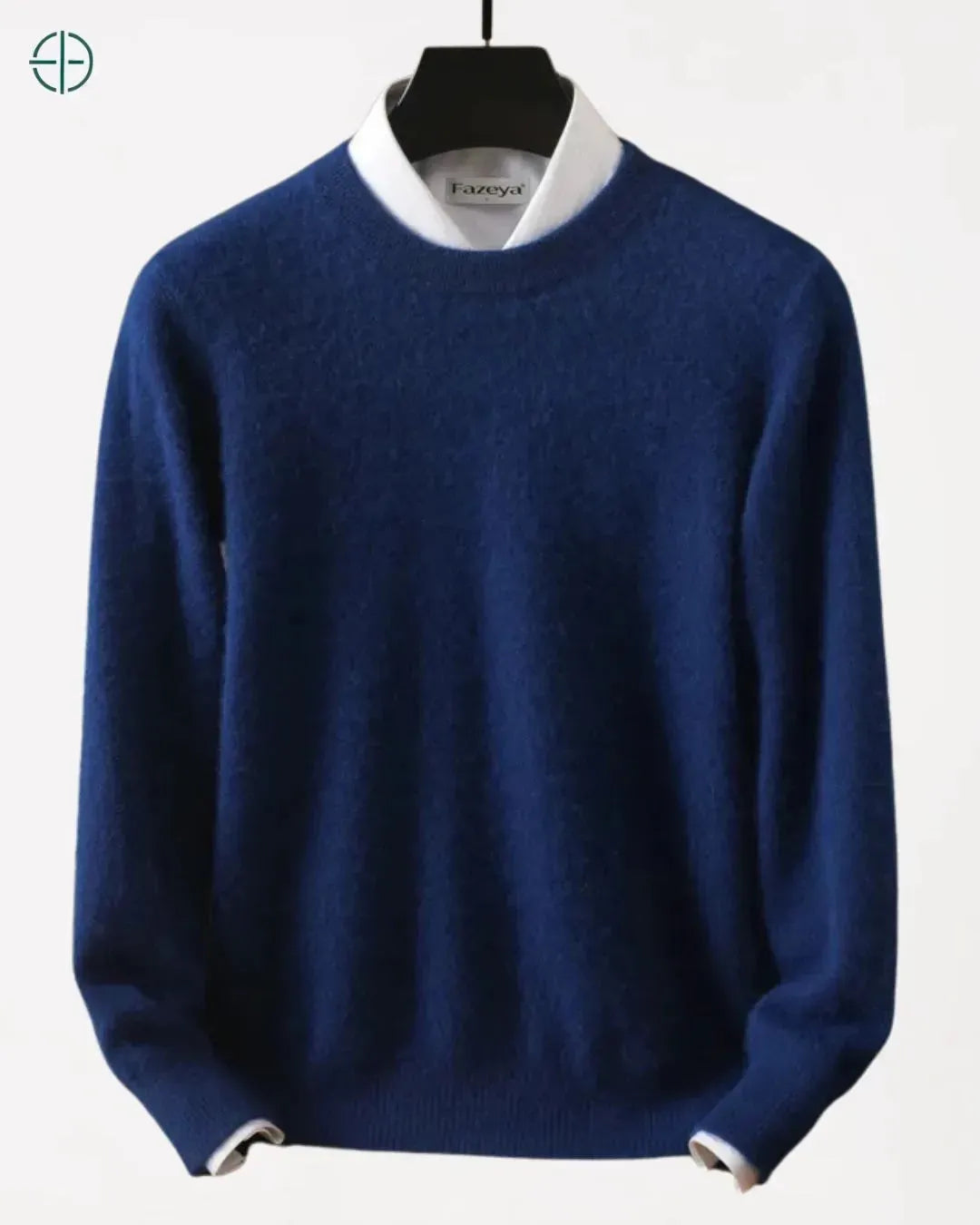 Suéter Masculino Gola Redonda 100% Caxemira | Rest Money™