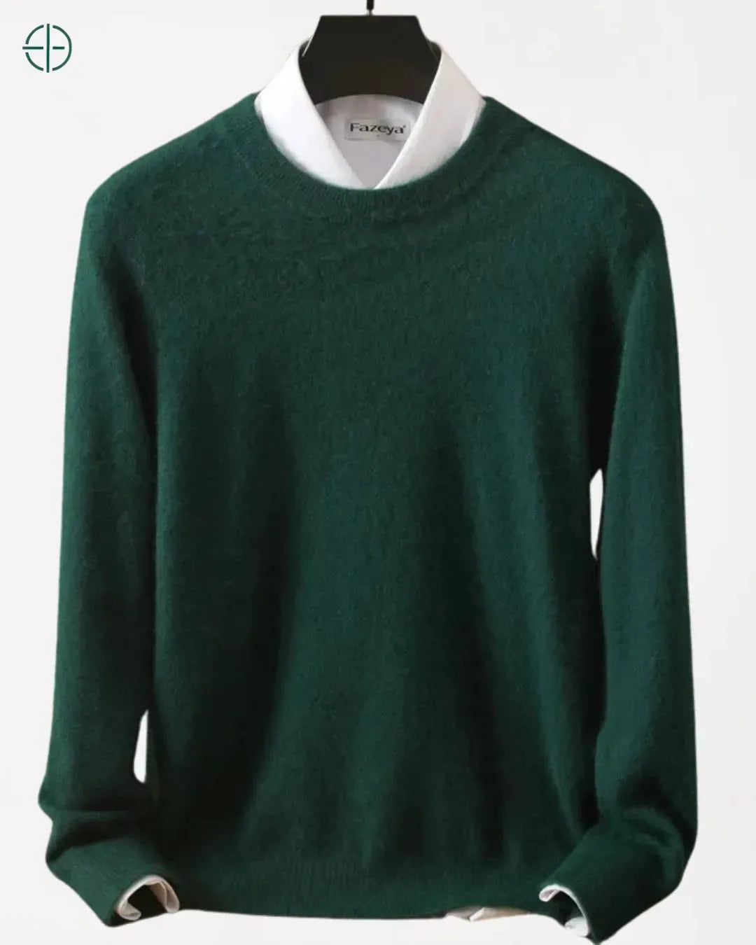 Suéter Masculino Gola Redonda 100% Caxemira | Rest Money™