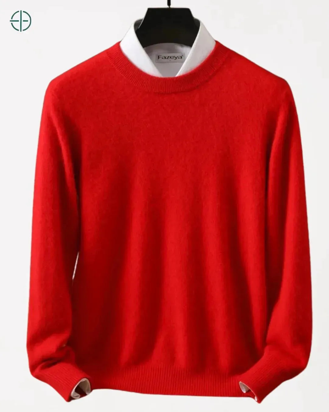 Suéter Masculino Gola Redonda 100% Caxemira | Rest Money™