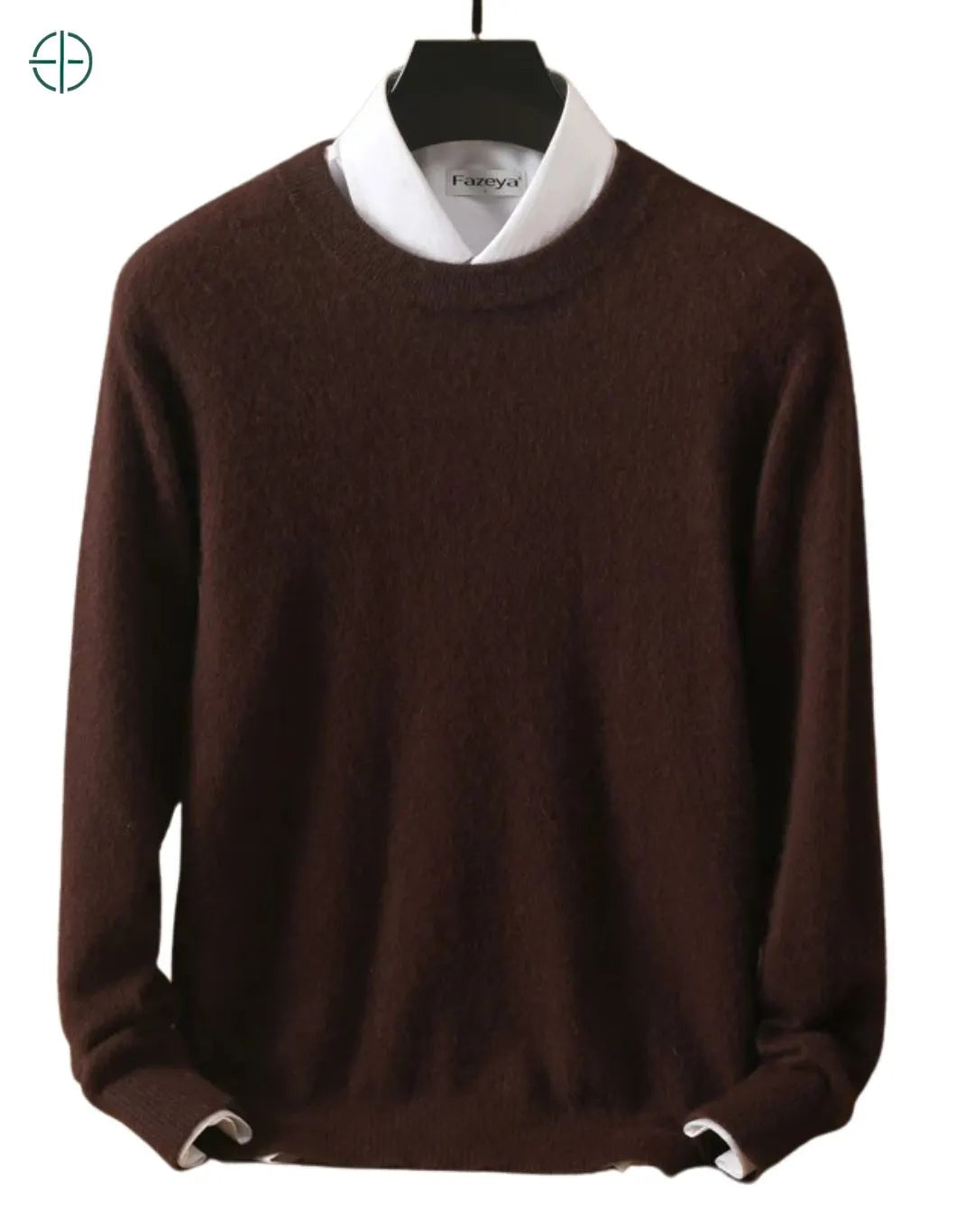 Suéter Masculino Gola Redonda 100% Caxemira | Rest Money™