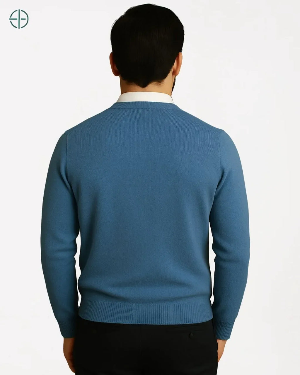 Suéter Masculino Gola Redonda 100% Caxemira | Rest Money™