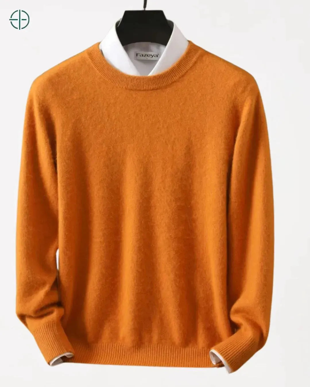 Suéter Masculino Gola Redonda 100% Caxemira | Rest Money™