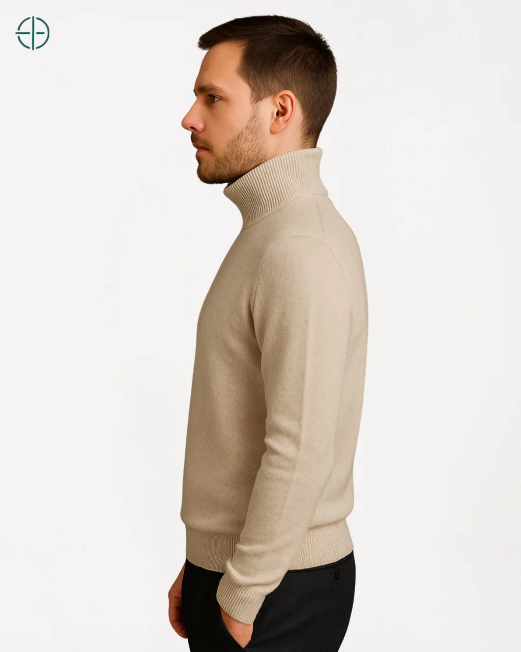 Suéter Masculino de Veludo 100% Caxemira | Rest Money™