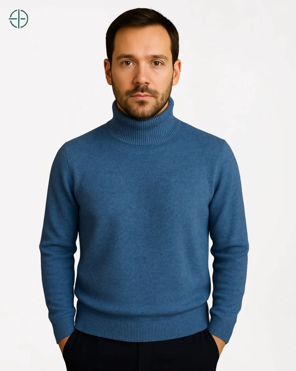 Suéter Masculino de Veludo 100% Caxemira | Rest Money™