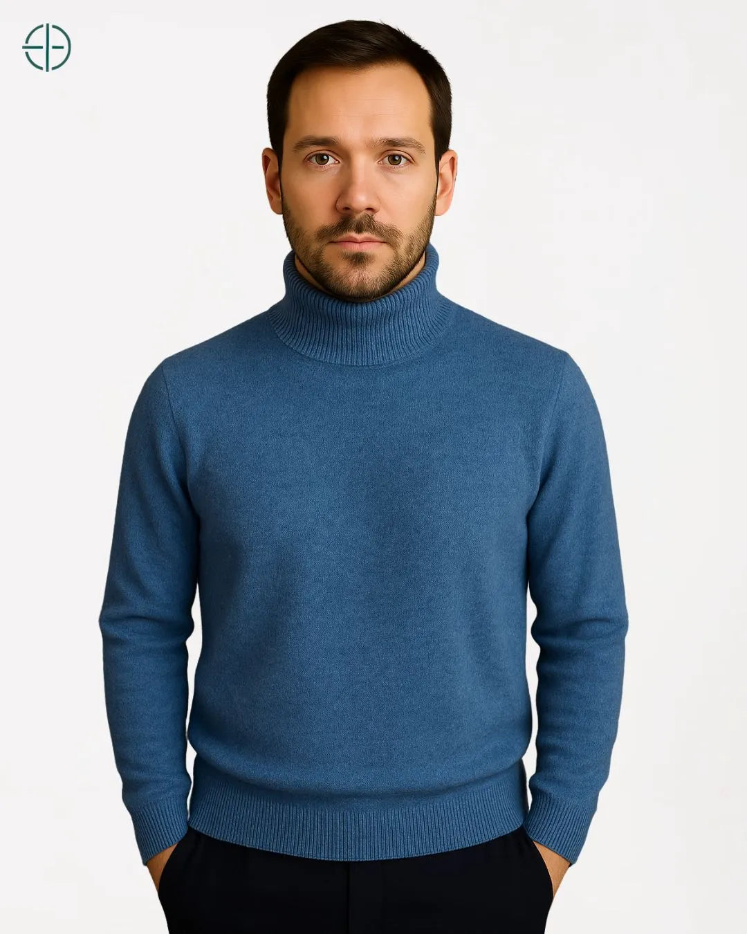 Suéter Masculino de Veludo 100% Caxemira | Rest Money™