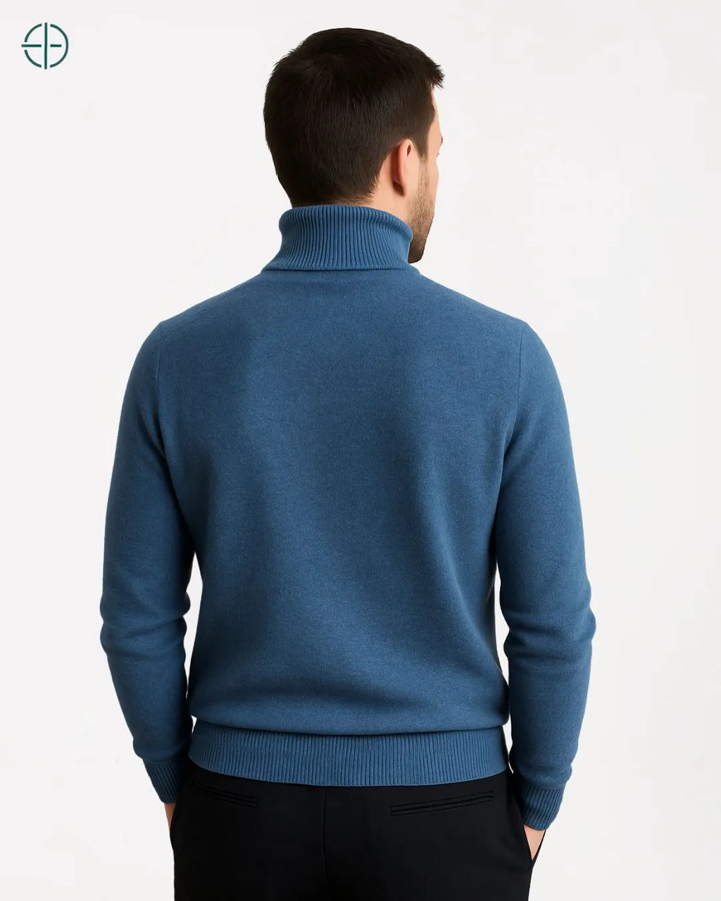 Suéter Masculino de Veludo 100% Caxemira | Rest Money™