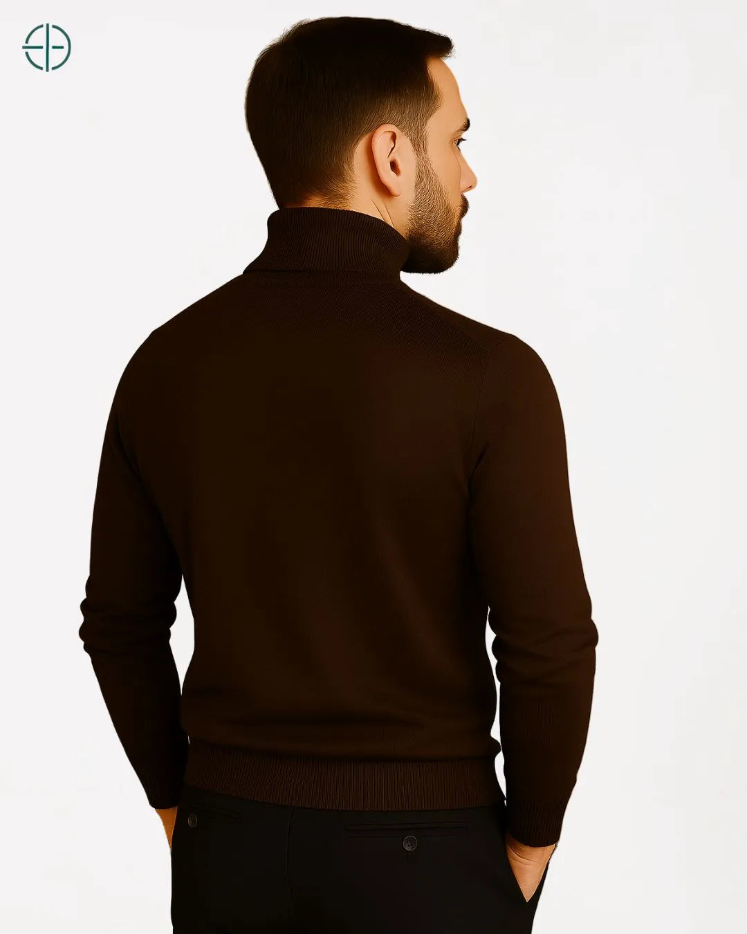 Suéter Masculino de Veludo 100% Caxemira | Rest Money™